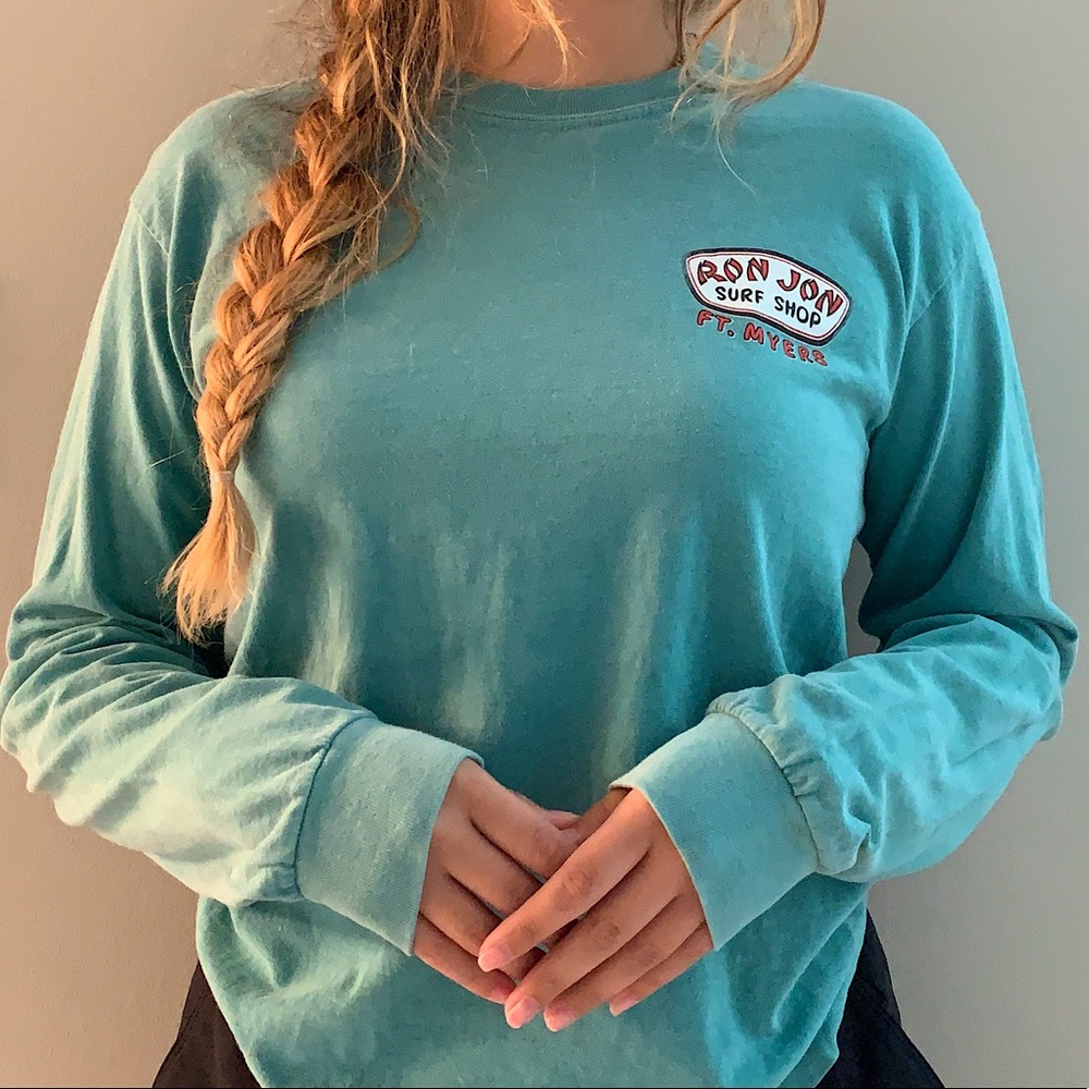 Blue Ron Jon Long Sleeve